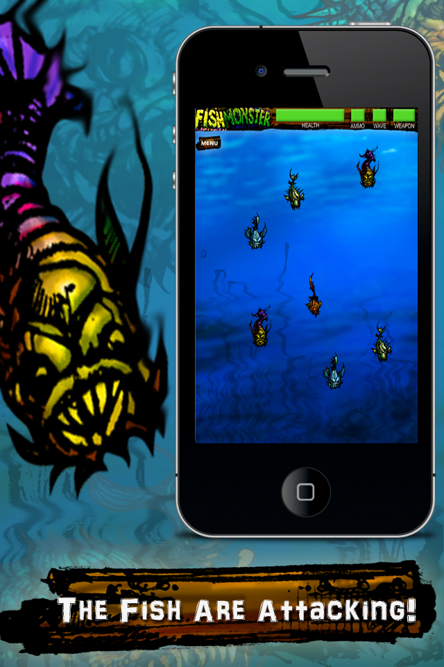 Fish Monsters The scary ocean predators game Games Adventure